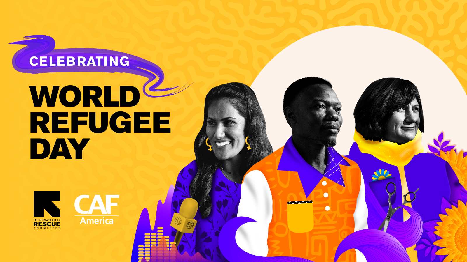 Join CAF America and the International Rescue Committee in recognizing the challenges refugees face and celebrating all that refugees bring to their new communities and their resilience. 