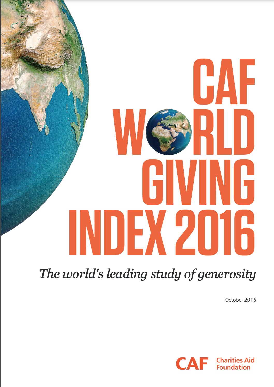 World Giving Index 2016