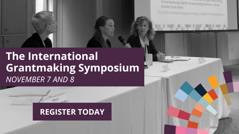 The International Grantmaking Symposium